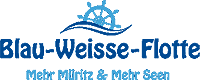 Logo Blau - Weisse Flotte Müritz & Seen